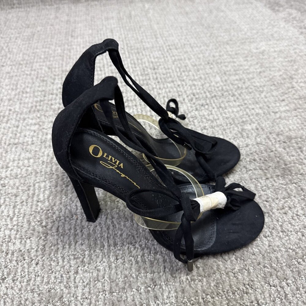 Olivia Jaymes Heels Black Women’s Size 5.5 New